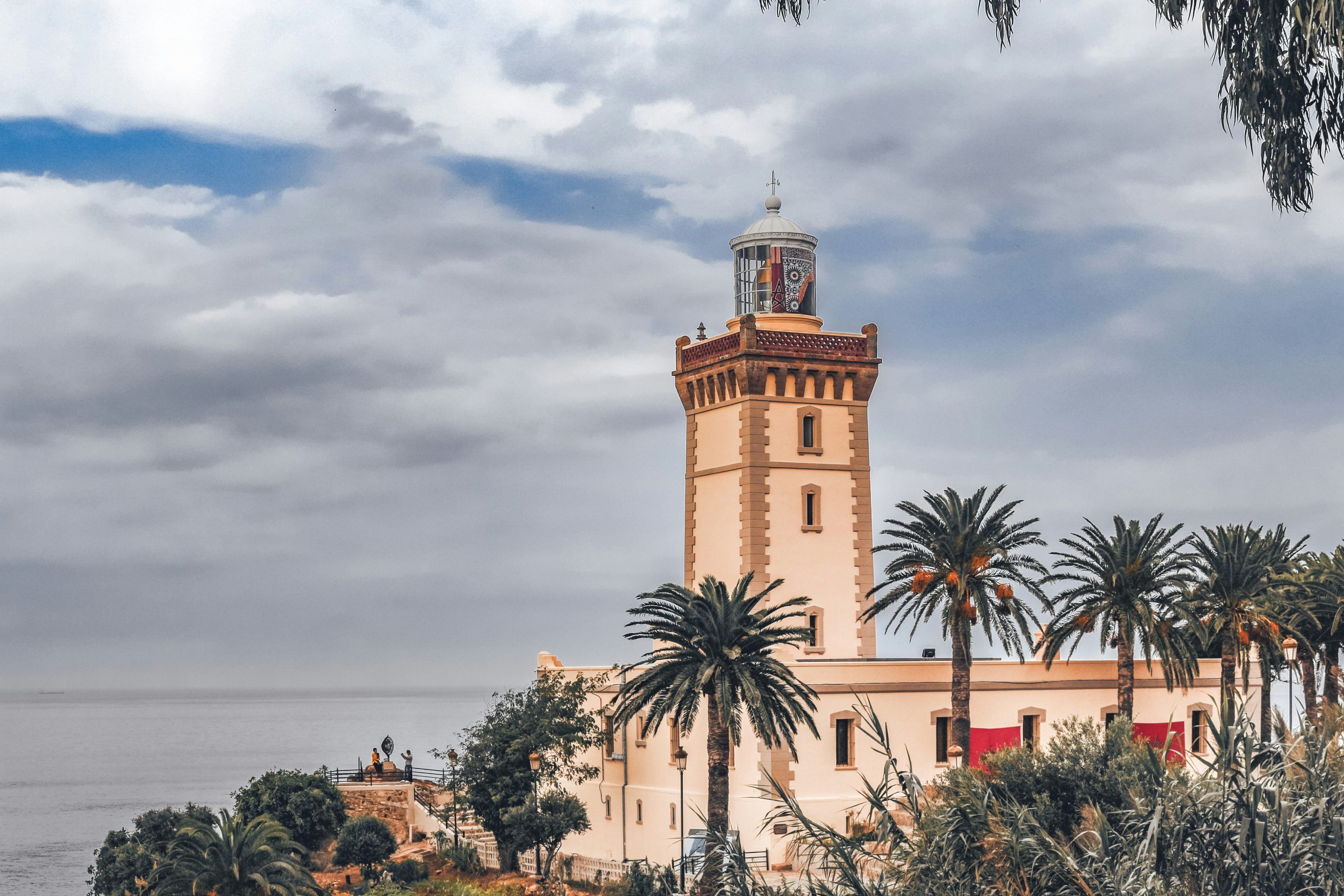 Costa de Tánger, Marruecos, vista desde el Estrecho